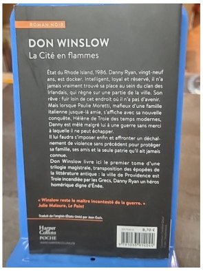 La Cité en flammes de Don Winslow