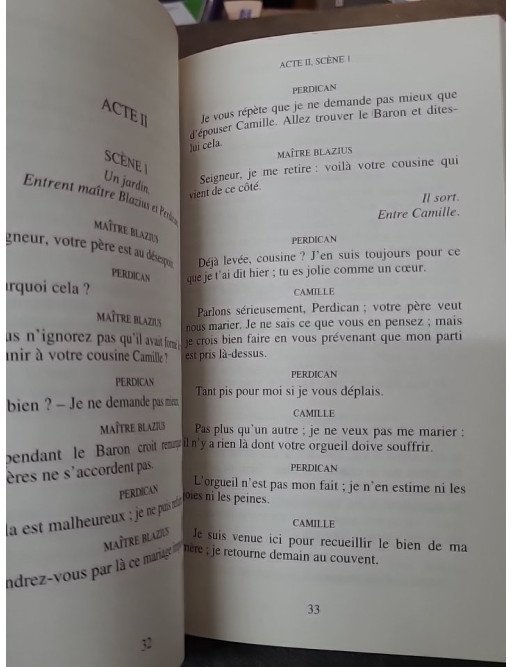 On ne badine pas avec l'amour de Alfred de Musset, une comédie romantique classique