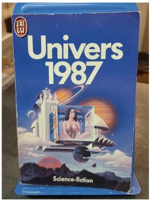Univers 1987 de Anne Veve : une anthologie de nouvelles de science-fiction
