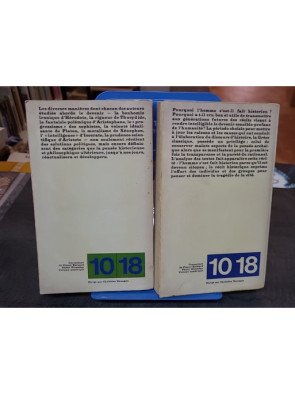 La Naissance de l'histoire : essai philosophique de François Châtelet TOME 1 ET 2