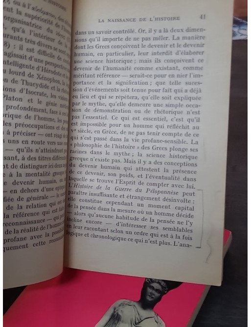 La Naissance de l'histoire : essai philosophique de François Châtelet TOME 1 ET 2