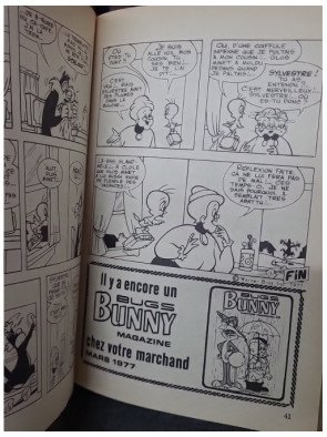 Bugs Bunny N°19 : l'oncle Peaudezébi aime le progrès - Comic PEI 1956