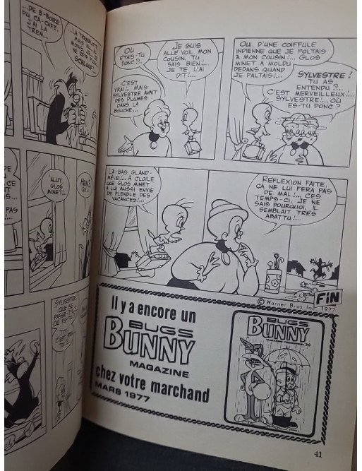Bugs Bunny N°19 : l'oncle Peaudezébi aime le progrès - Comic PEI 1956
