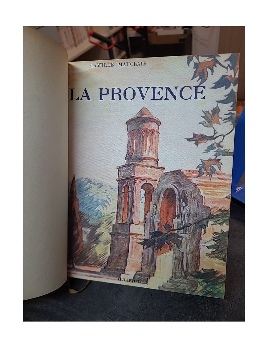 Au soleil de Provence de Camille Mauclair : L'Azur et les Ifs
