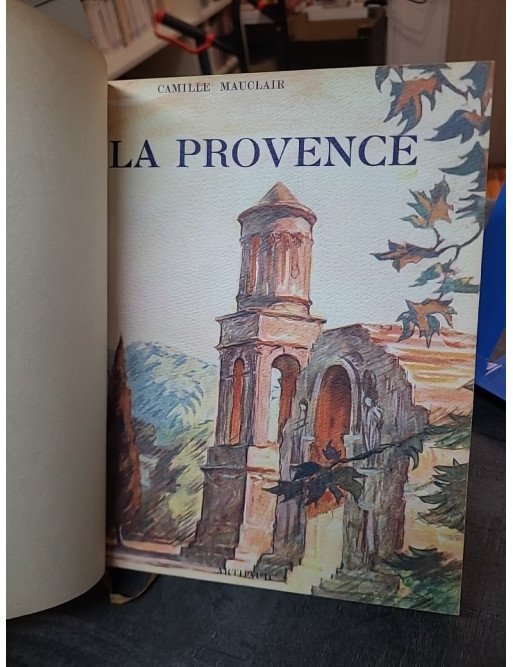 Au soleil de Provence de Camille Mauclair : L'Azur et les Ifs