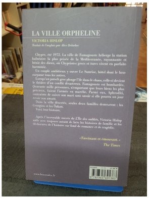 La ville orpheline de Victoria Hislop : Roman sur le conflit chypriote