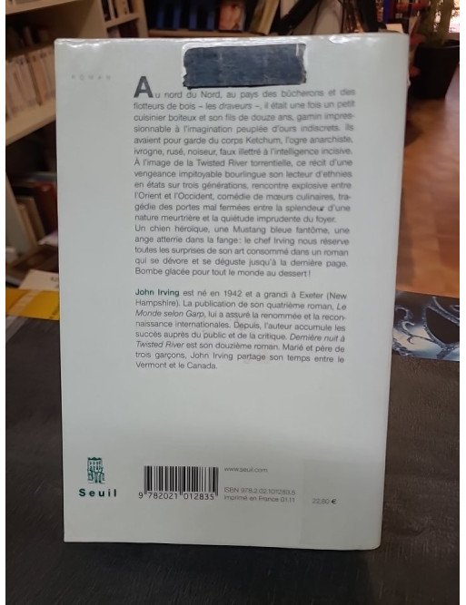 Dernière nuit à Twisted River par John Irving - Un Roman captivant
