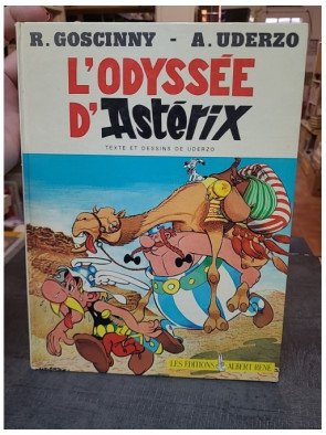 L'Odyssée d'Astérix par Goscinny et Uderzo - L'album classique de la série BD