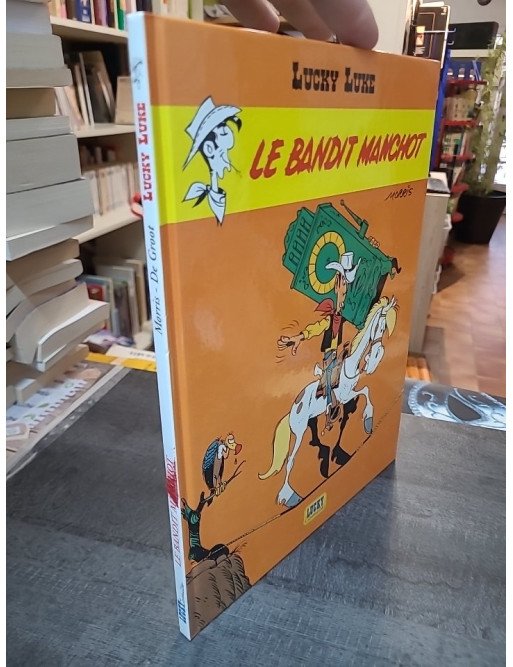 Lucky Luke Tome 18 : Le Bandit manchot par Morris - Album BD classique
