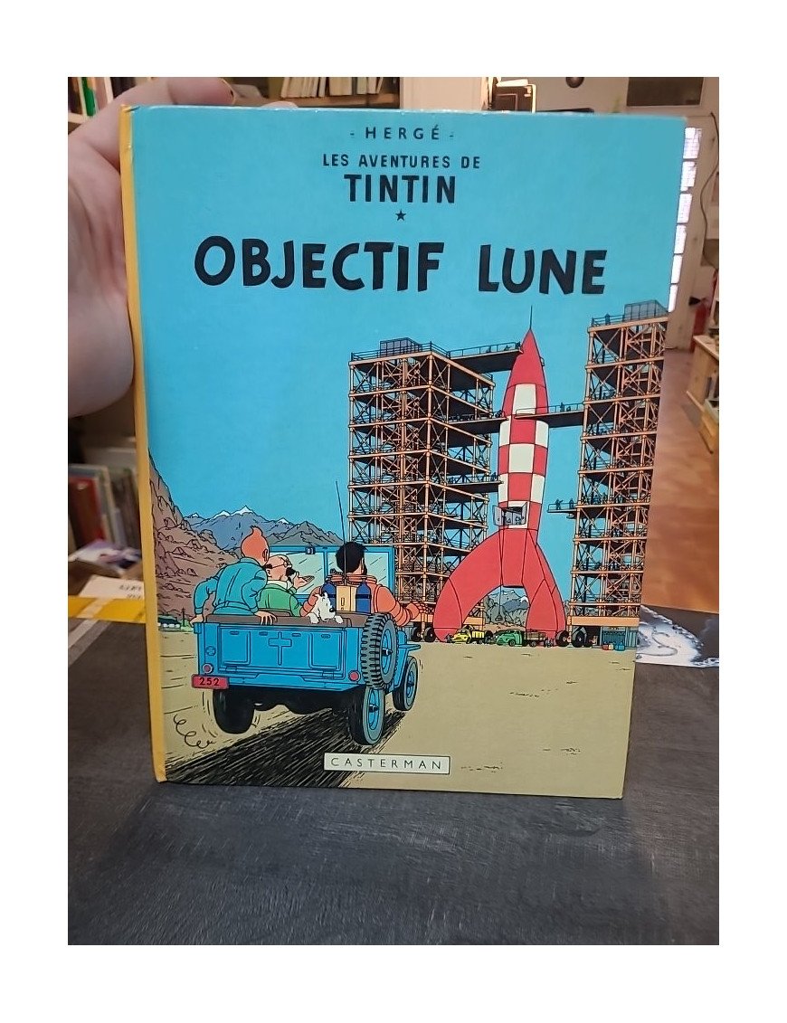 Tintin : Objectif Lune par Hergé - Aventure classique de la série BD