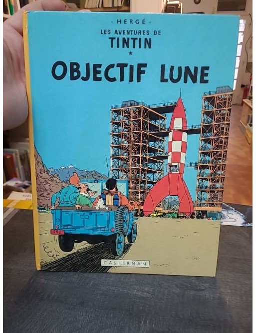Tintin : Objectif Lune par Hergé - Aventure classique de la série BD