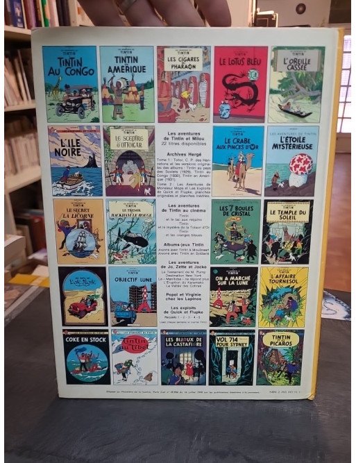 Tintin : Objectif Lune par Hergé - Aventure classique de la série BD
