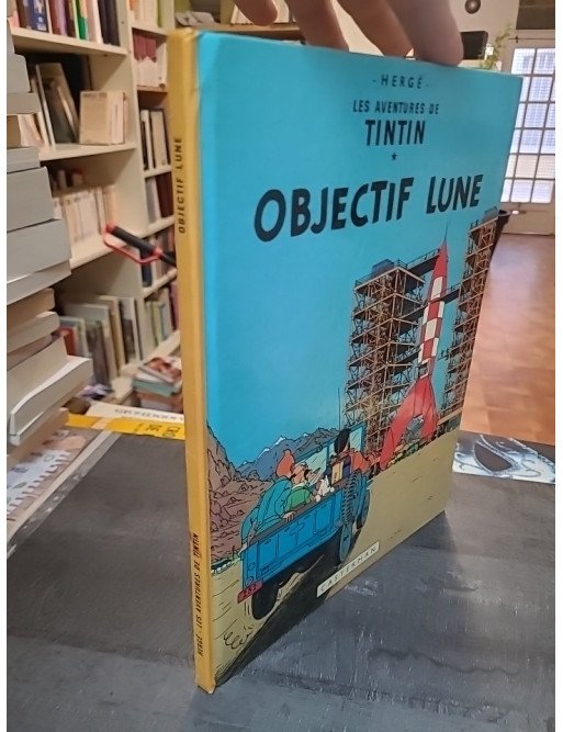 Tintin : Objectif Lune par Hergé - Aventure classique de la série BD