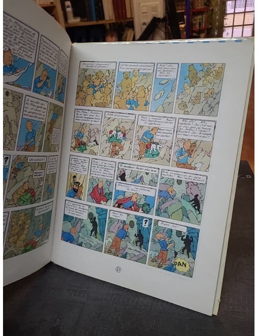 Tintin : Objectif Lune par Hergé - Aventure classique de la série BD