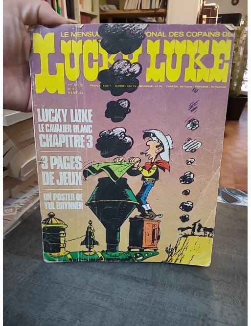 Mensuel de Lucky Luke n°10 par Goscinny et Morris - BD et western