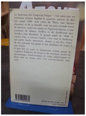 Le Faubourg des Coups-de-Trique par Alain Gerber