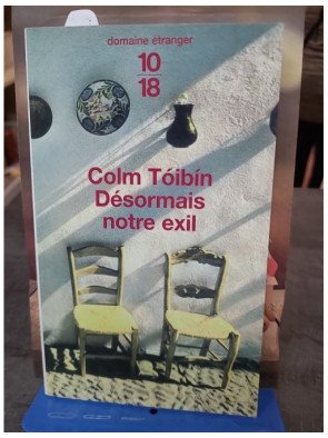 Désormais notre exil par Colm Tóibín