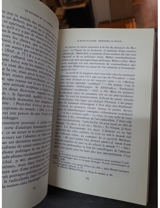 Le Rythme et la Lumière - Henri Meschonnic