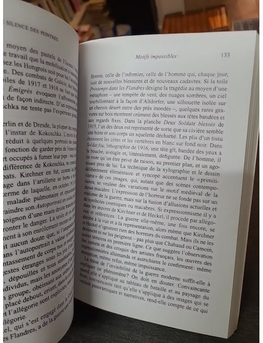 Le silence des peintres : les artistes face à la Grande Guerre par Philippe Dagen