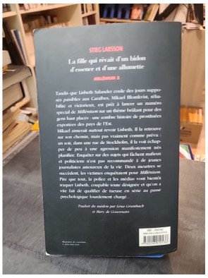 La fille qui rêvait d'un bidon d'essence et d'une allumette (Millénium 2) par Stieg Larsson