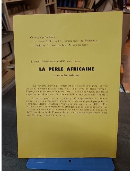 La Perle Africaine (roman) par Marie Anne Caro