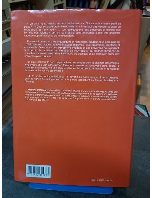 Proverbes, dictons et citations par Frédéric Delacourt