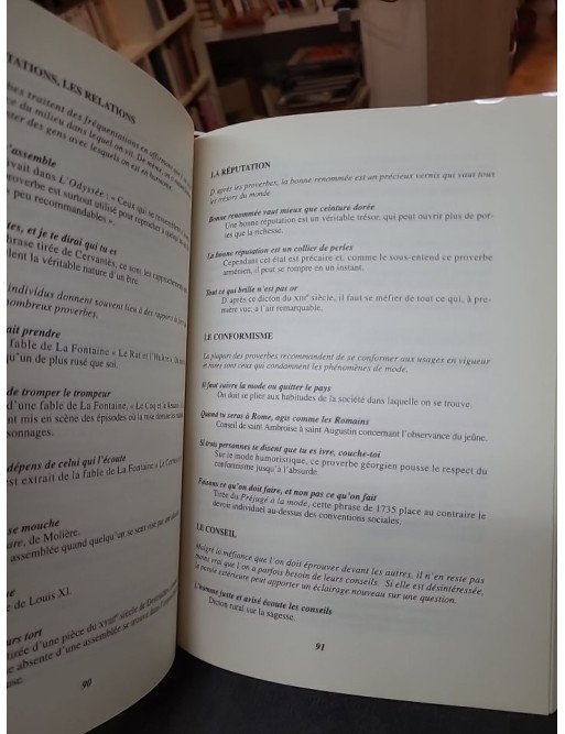 Proverbes, dictons et citations par Frédéric Delacourt