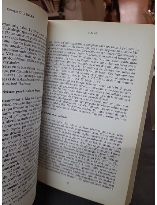 Mai 68 ou la mauvaise graine par Georges Dillinger