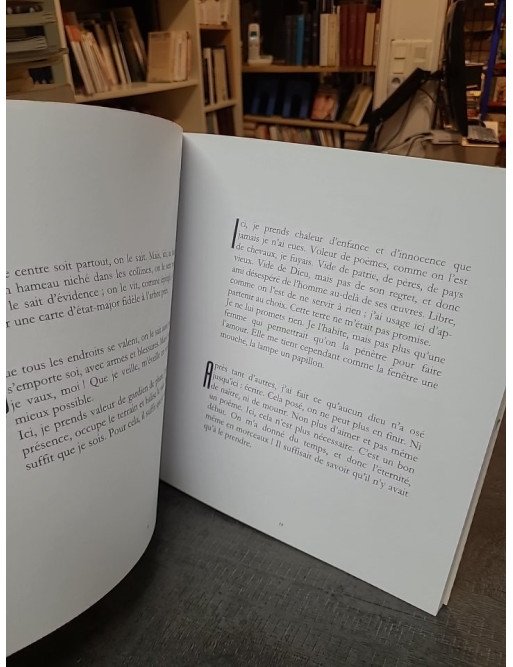 A feux ouverts : recueil de poésie par Werner Lambersy