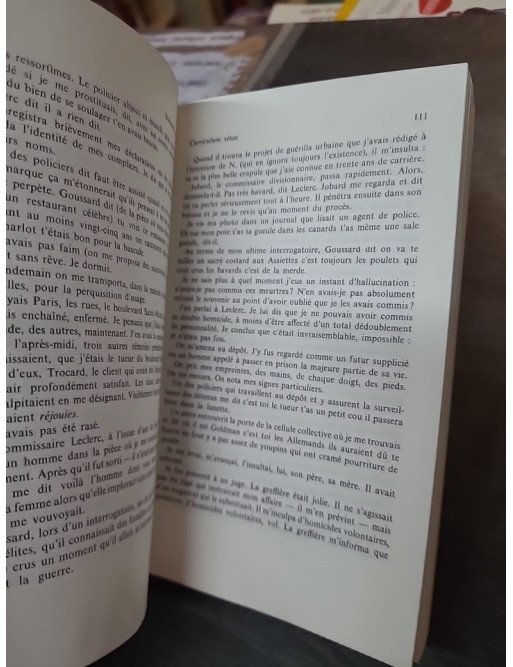 Souvenirs obscurs d'un juif polonais né en France par Pierre Goldman - Témoignage autobiographique