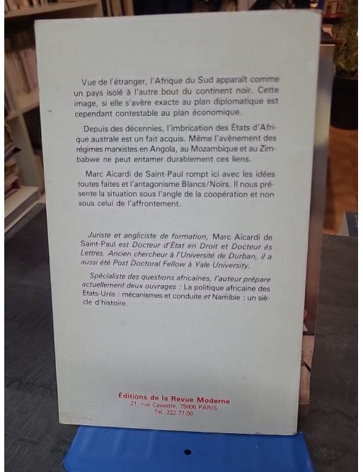 Afrique du Sud-Afrique australe : Interdépendances et antagonismes de Marc Aicardi de Saint-Paul