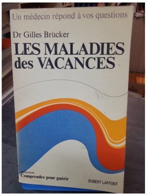 Les Maladies des Vacances par Gilles Brucker : Roman de Littérature Française