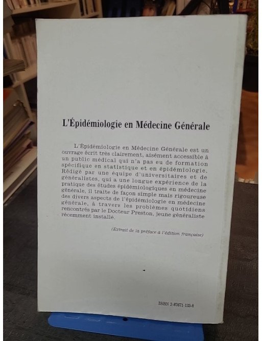 L'épidémiologie en médecine générale par Jean Iwaz et David Morrell