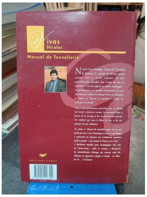 Manuel de tonnellerie à l'usage des utilisateurs de futaille par Nicolas Vivas