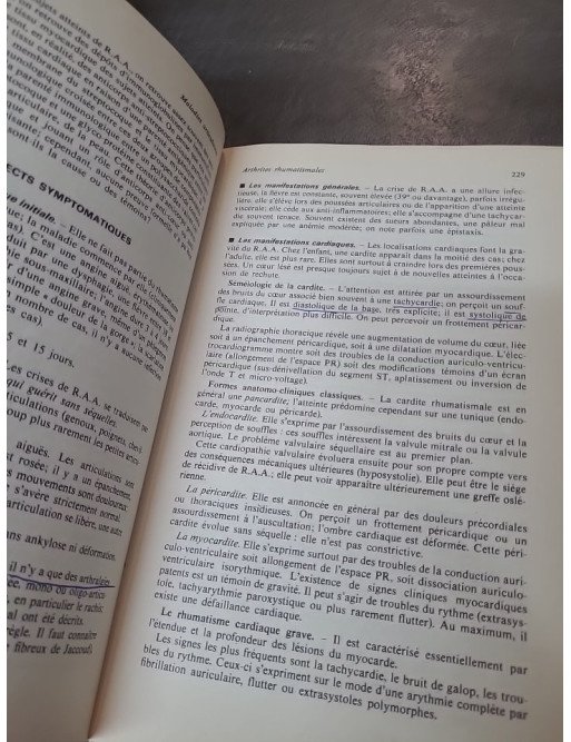 Abrégé de rhumatologie par Simon, Blotman, Claustre : Manuel médical et clinique