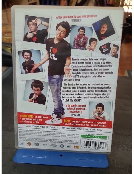 Kev Adams - The Young Man Show au Palais des Glaces (DVD)
