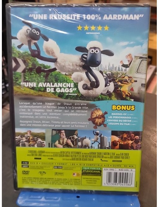 Shaun Le Mouton, Le Film (DVD)