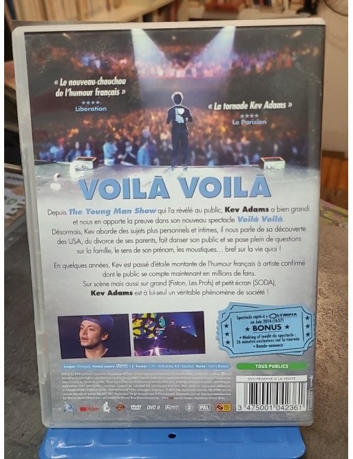 Kev Adams voilà (DVD)