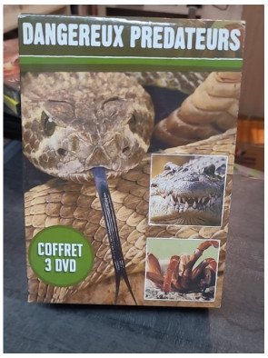 Dangereux prédateurs-Coffret 3 DVD - Serpents-Reptiles-Araignées (DVD)