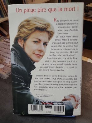 Dossier Benton de Patricia Cornwell