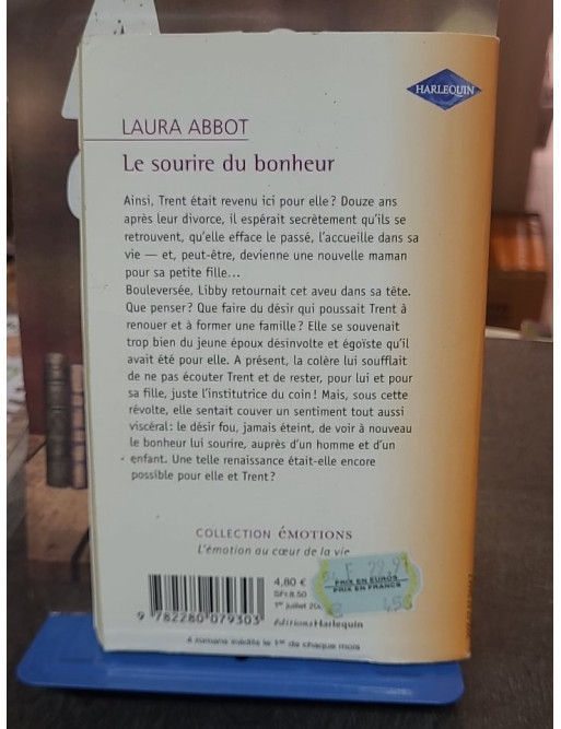 Le sourire du bonheur de Laura Abbot - Un roman Harlequin sur le destin et l'amour