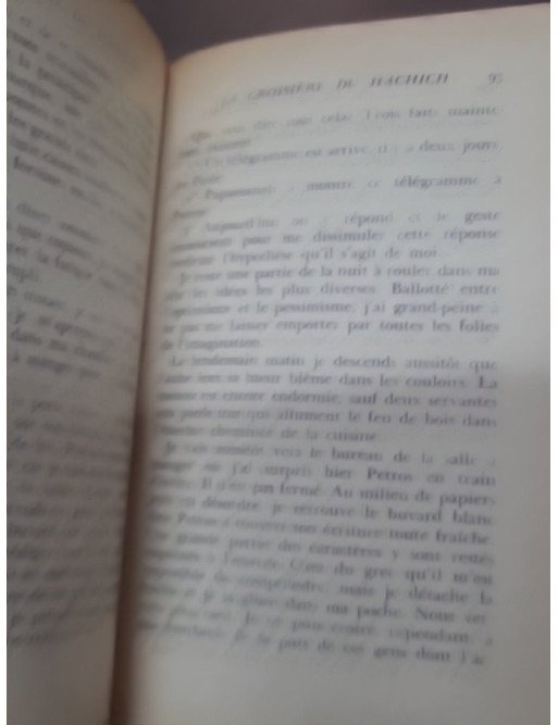 La croisière du hachich par Henry de MONFREID - Roman d'aventure en Mer Rouge
