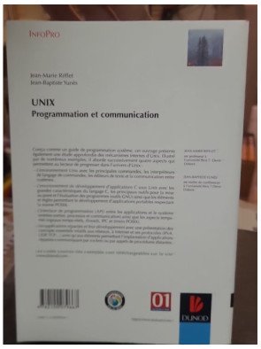 Unix - Programmation et communication par Jean-Marie Rifflet et Jean-Baptiste Yunès