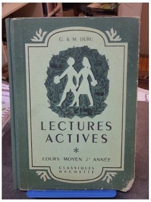 Lectures actives par G. et Maurice Duru - Manuel scolaire ancien