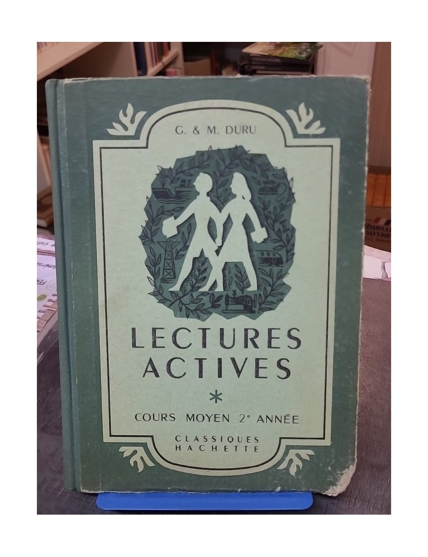 Lectures actives par G. et Maurice Duru - Manuel scolaire ancien