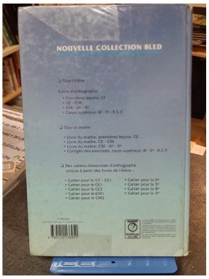 Cours d'orthographe, Cours Moyen 6e-5e - Manuel Bled