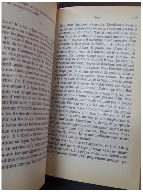 Saga de Tonino Benacquista - Grand prix des Lectrices de Elle 1998