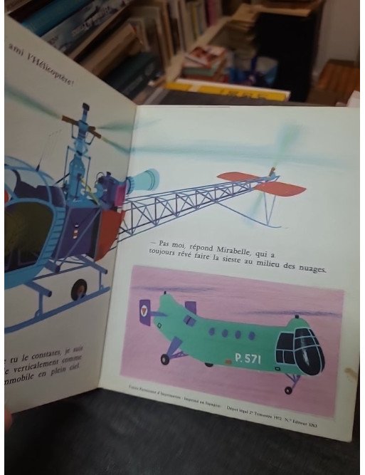 Mirabelle et les avions - Pierre Olivier