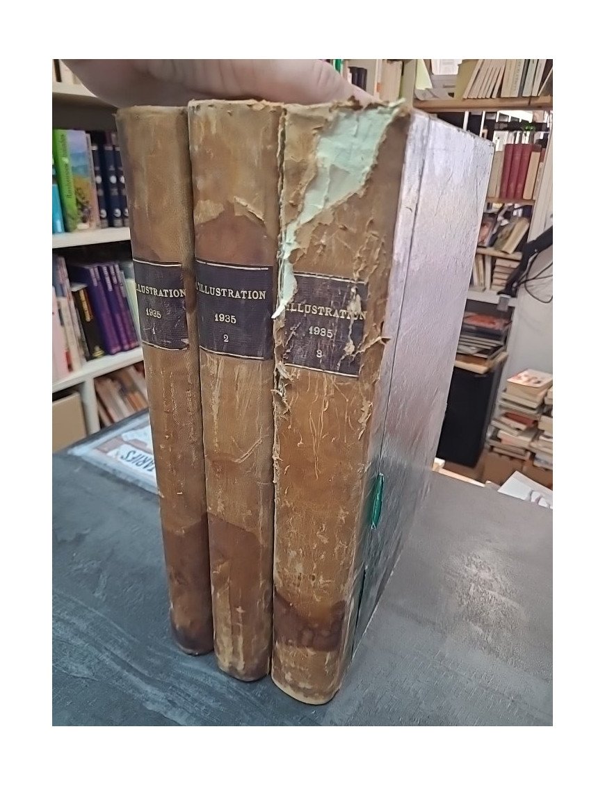 L'illustration Année Complète 1935 En 3 Volumes - Journal Illustré