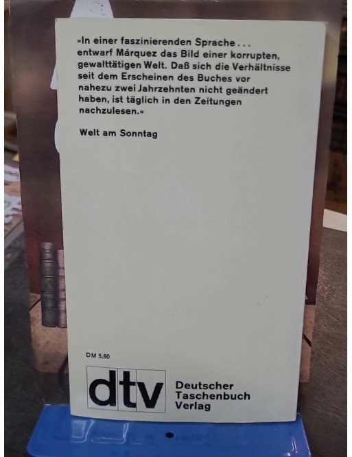 Die böse Stunde - Un roman de Gabriel Garcia Marquez